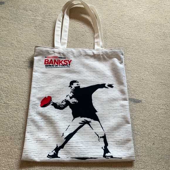Banksy Exhibit official tote (new) - Picture 7 of 7